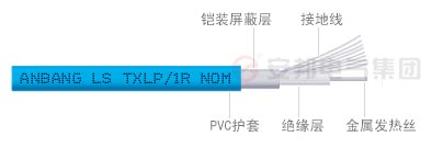 单导发热湖北电缆结构图